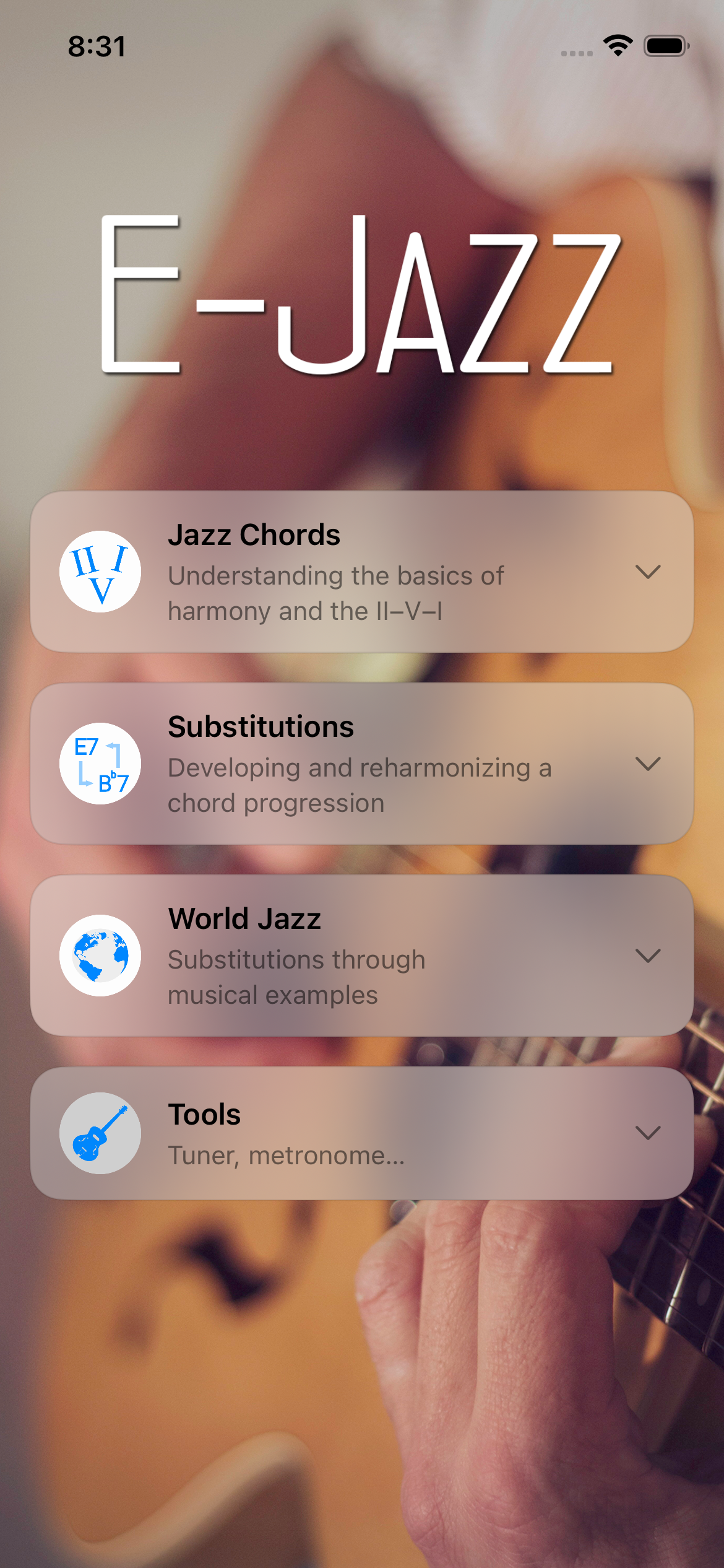E-Jazz screenshot 1
